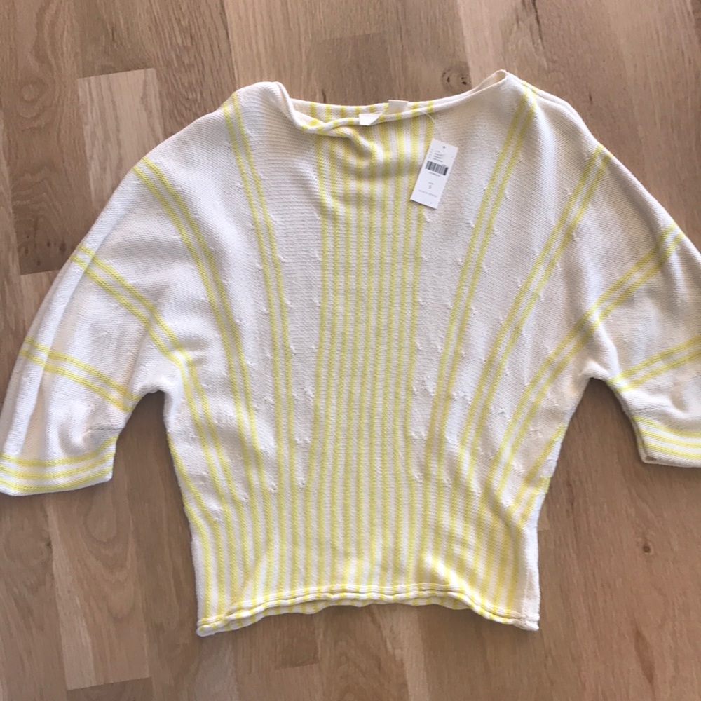 Anthropologie Moth cotton sweater